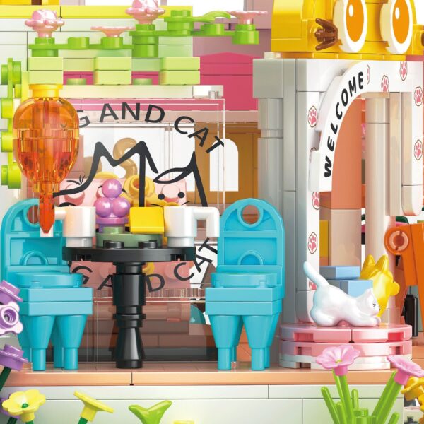 Want Want Dog And Cat Cute Pet House Decoration Building Blocks - Image 5